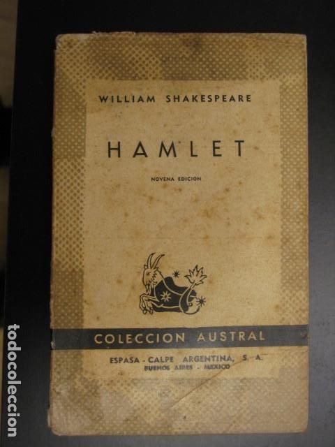 Libros de segunda mano: HAMLET. WILLIAM SHAKESPEARE - Foto 1