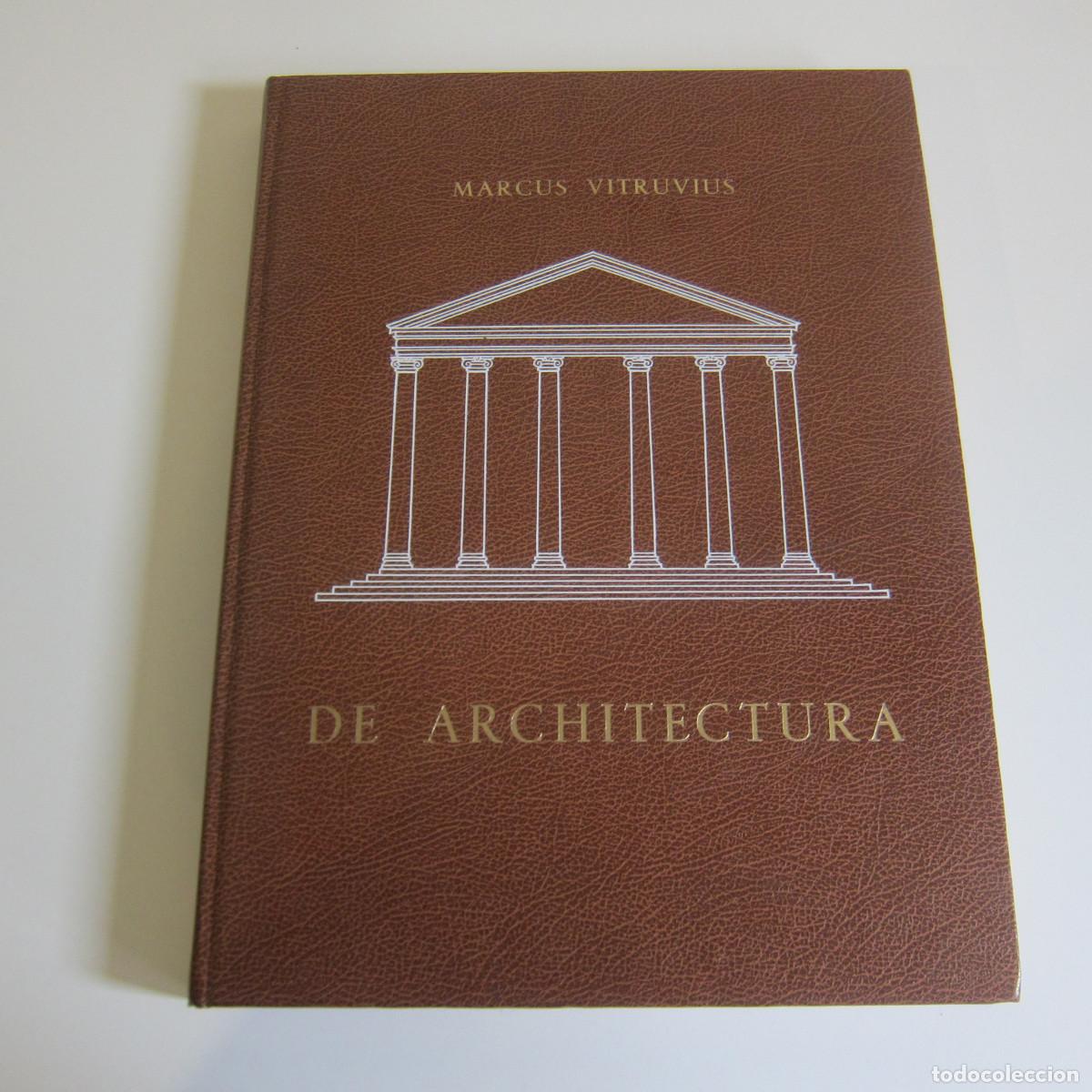 Libros de segunda mano: DE ARCHITECTURA - MARCUS VITRUVIUS (UERT) ARTE HISTORIA - Foto 1