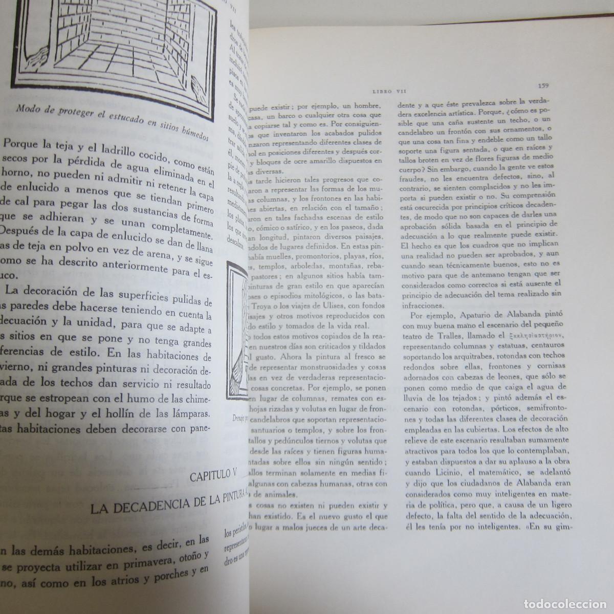 Libros de segunda mano: DE ARCHITECTURA - MARCUS VITRUVIUS (UERT) ARTE HISTORIA - Foto 7