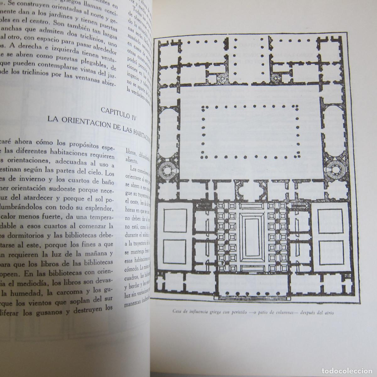 Libros de segunda mano: DE ARCHITECTURA - MARCUS VITRUVIUS (UERT) ARTE HISTORIA - Foto 8