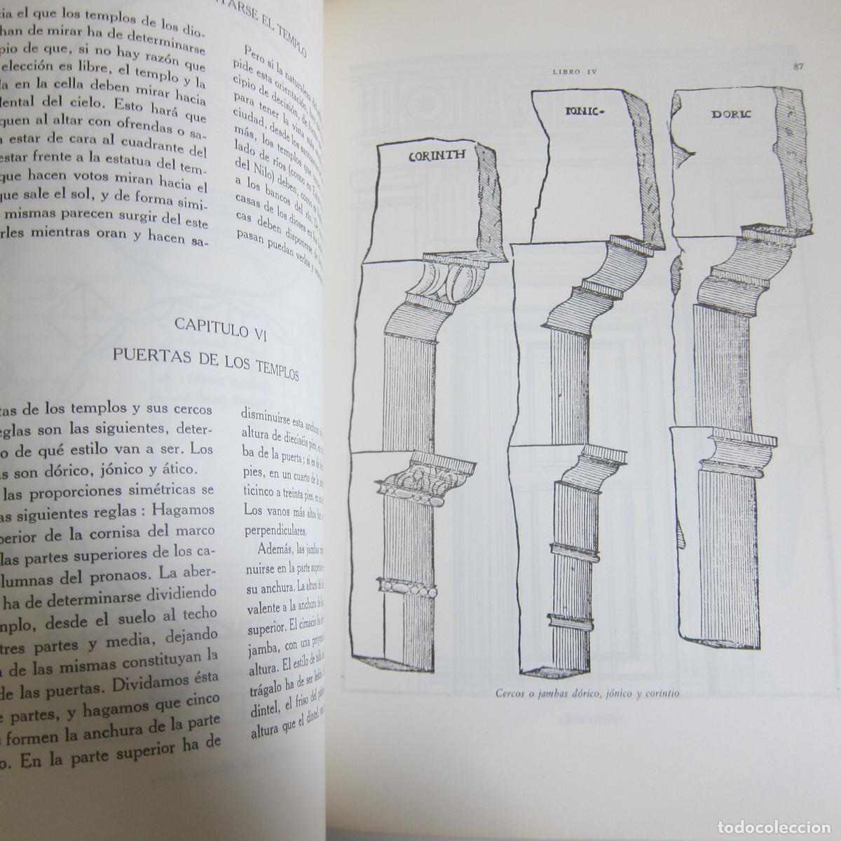 Libros de segunda mano: DE ARCHITECTURA - MARCUS VITRUVIUS (UERT) ARTE HISTORIA - Foto 10