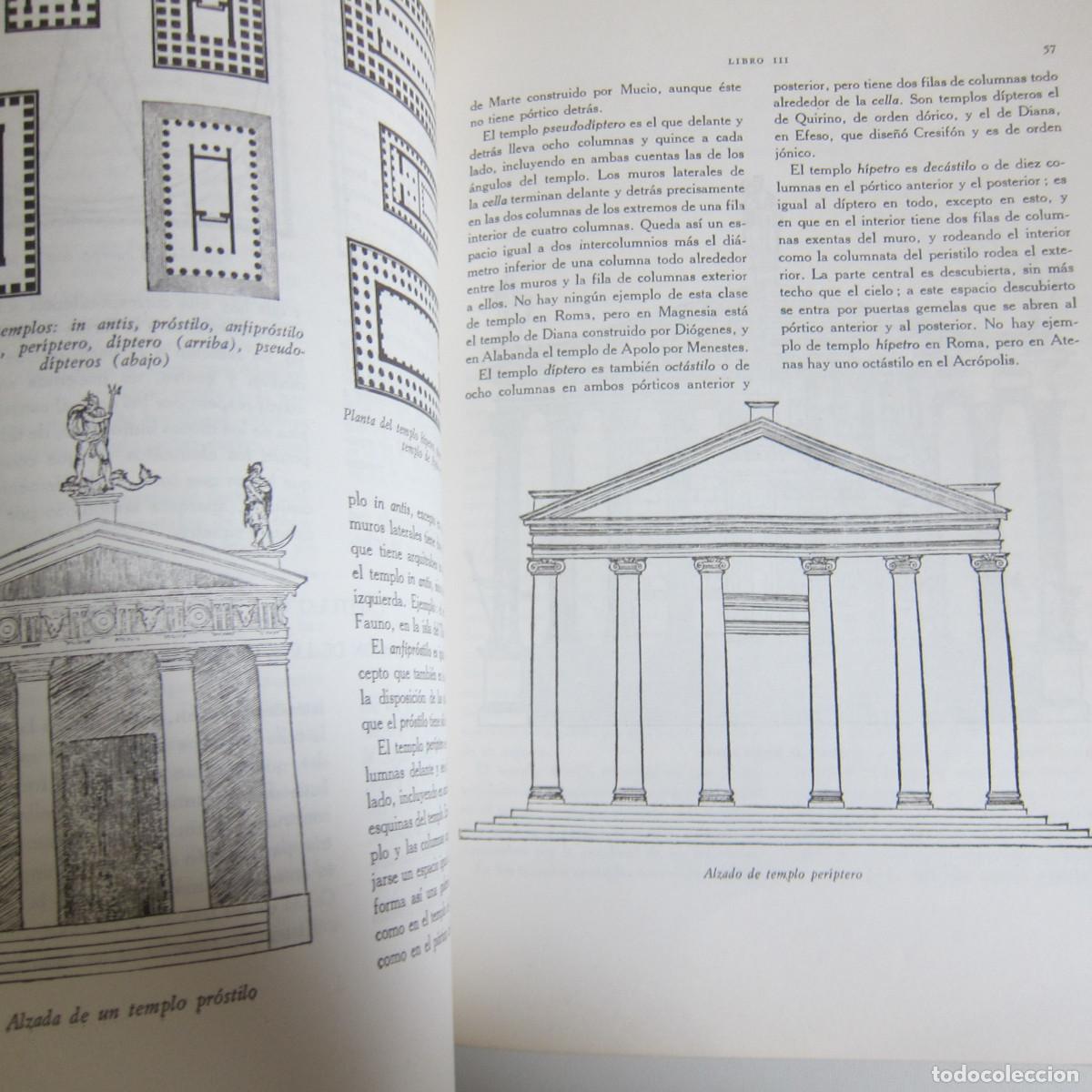 Libros de segunda mano: DE ARCHITECTURA - MARCUS VITRUVIUS (UERT) ARTE HISTORIA - Foto 11