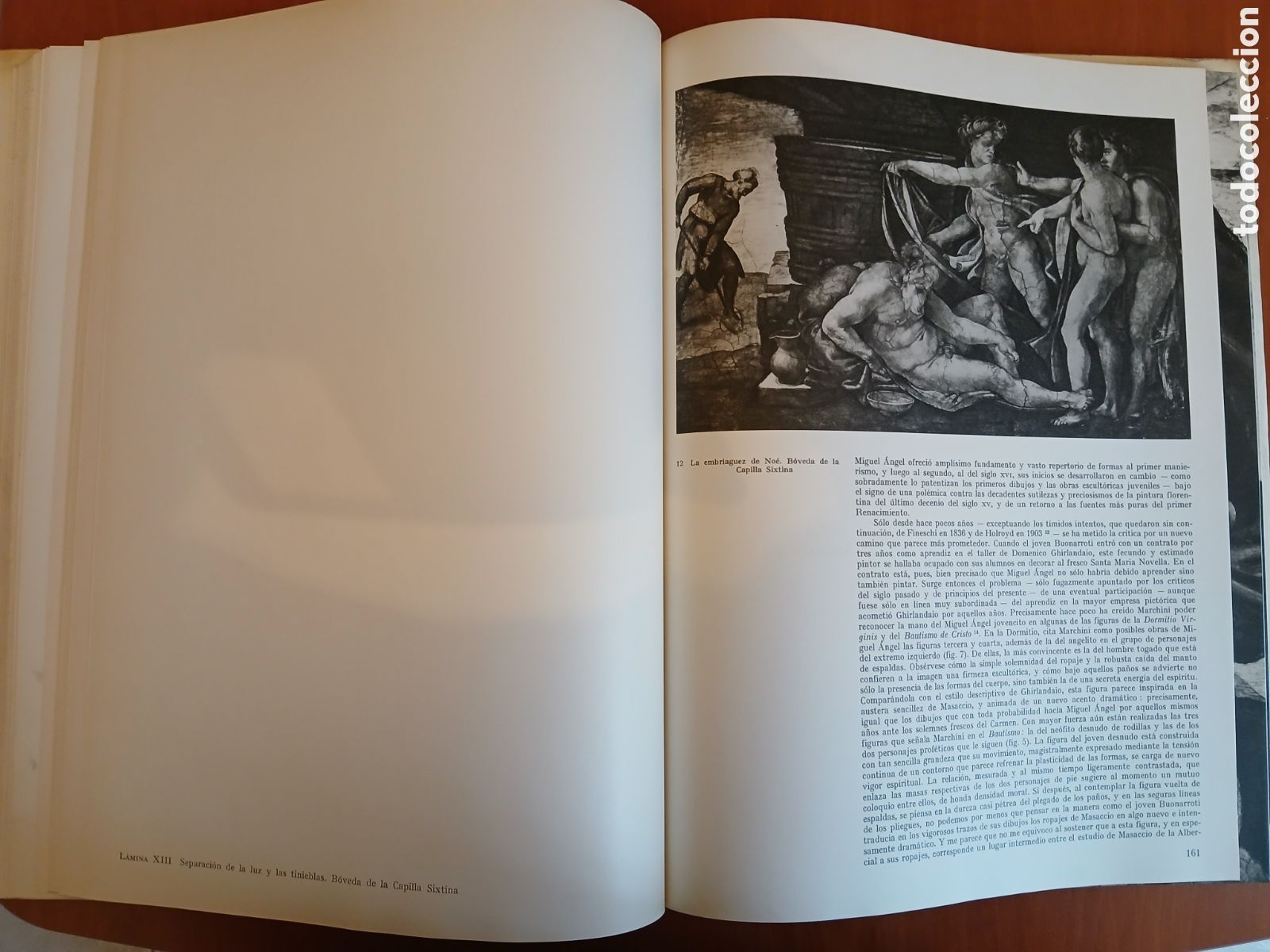 Libros de segunda mano: MIGUEL ANGEL. Editorial Teide. 2 tomos ( Completo ). - Foto 9