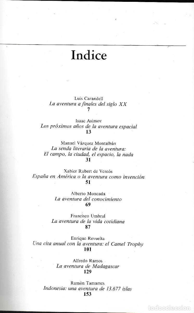 Libros de segunda mano: EL LIBRO DE LA AVENTURA. SALVAT LIBROS. 1987 - Foto 3