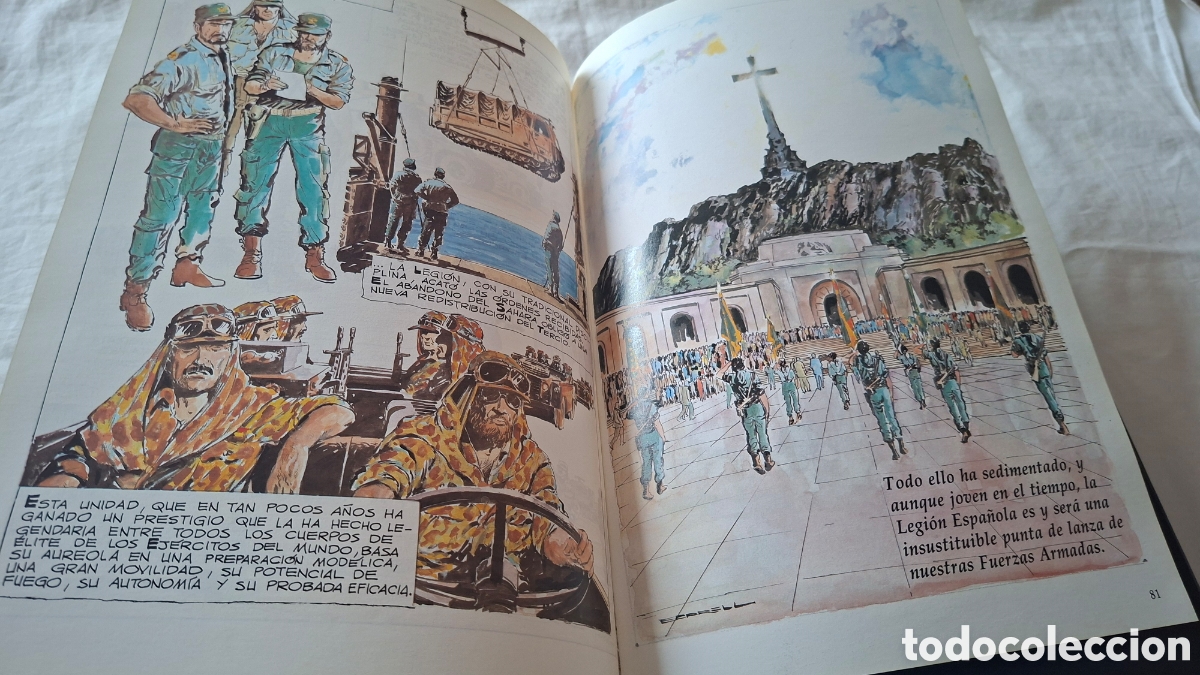 Libros de segunda mano: NOVIOS DE LA MUERTE. HISTORIA DE LA LEGION - Foto 8