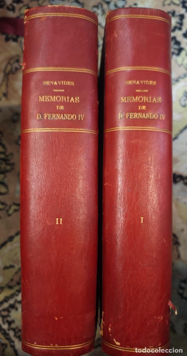 Libri di seconda mano: Benavides Memoria de Fernando IV de Castilla