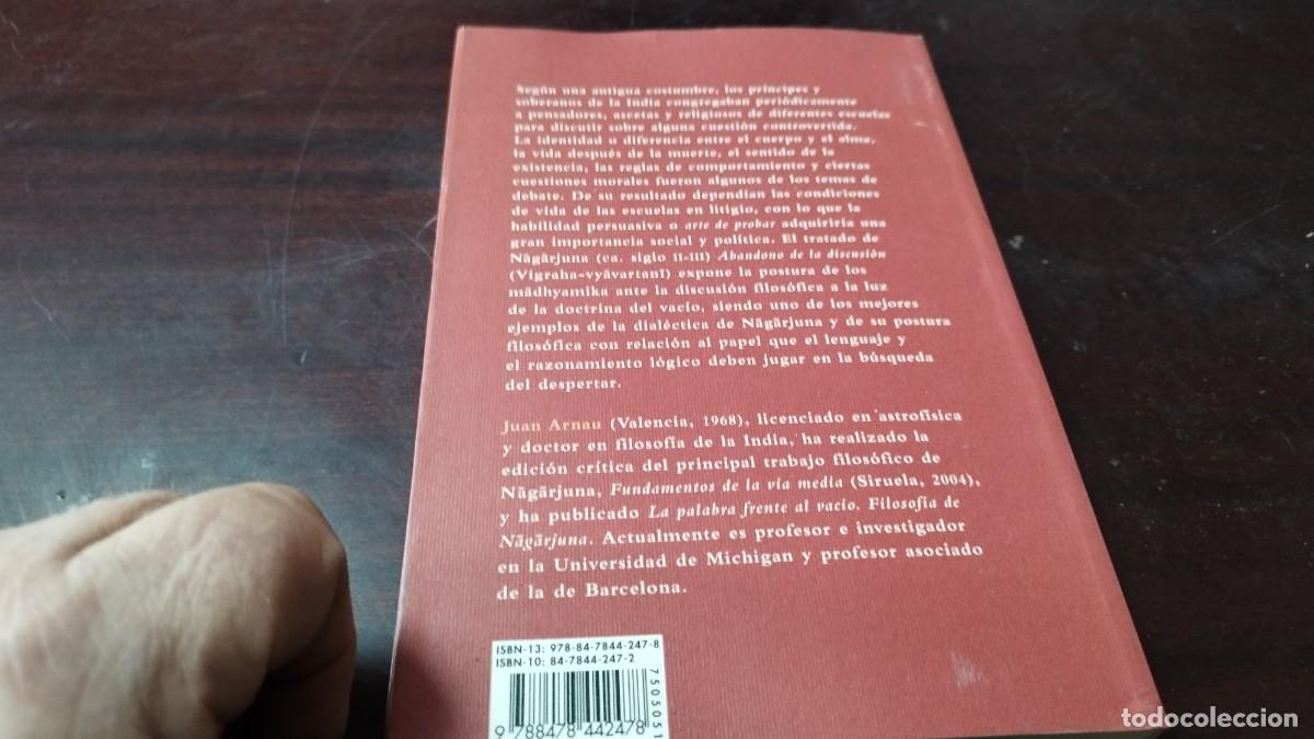 Libros de segunda mano: ABANDONO DE LA DISCUSION / NAGARJUNA / ZUX05 / SIRUELA - Foto 4