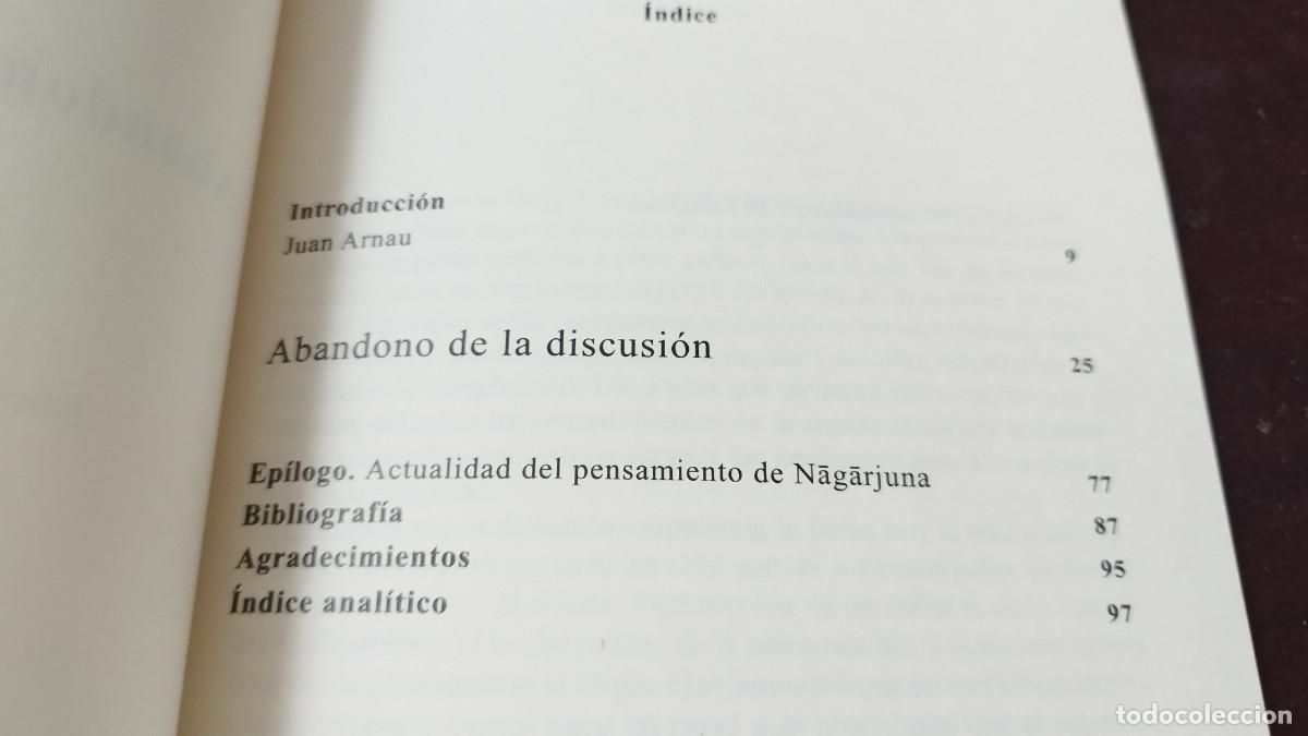 Libros de segunda mano: ABANDONO DE LA DISCUSION / NAGARJUNA / ZUX05 / SIRUELA - Foto 10