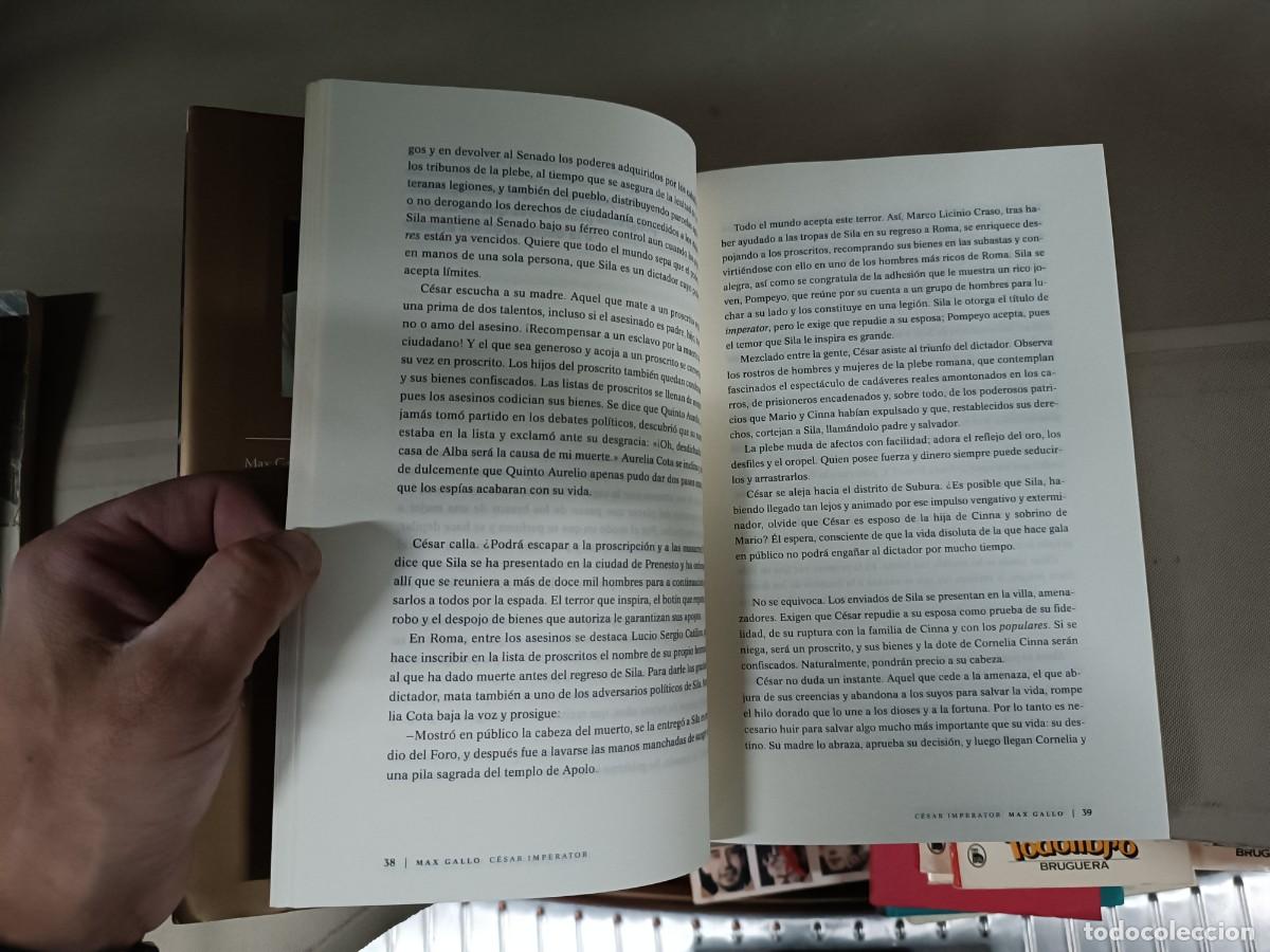 Libros de segunda mano: C&eacute;sar Imperator - Max Gallo - Foto 5