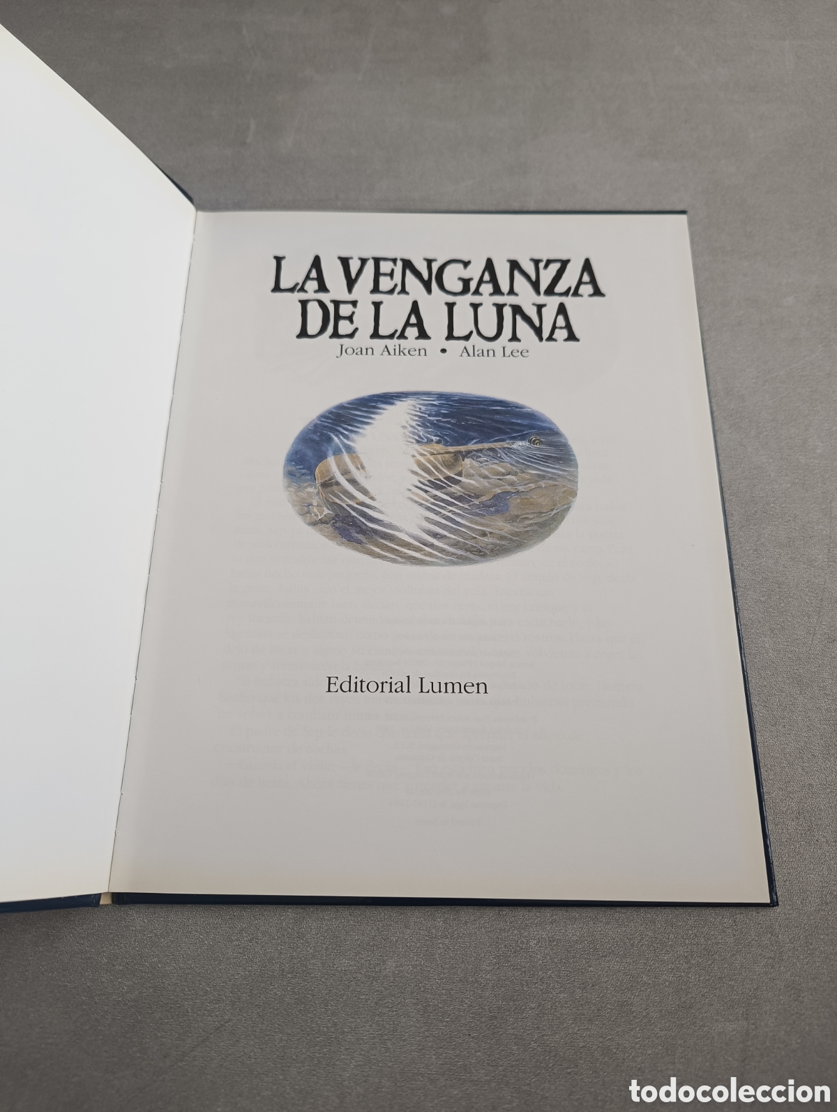 Libros de segunda mano: La venganza de la luna. Joan Aiken. Alan Lee. - Foto 5
