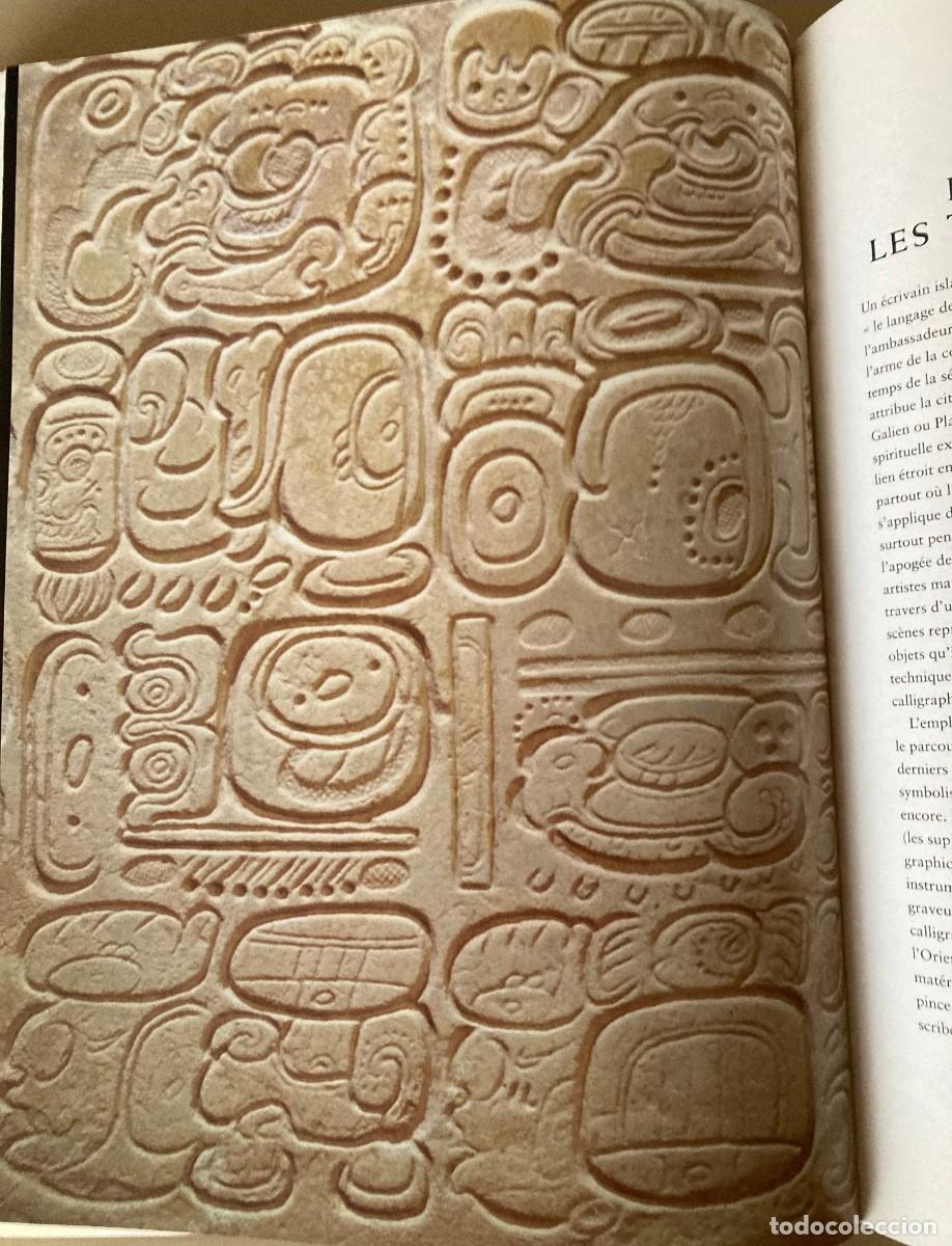 Libros de segunda mano: LArt Maya et sa calligraphie. Michael D. Coe, Justin Kerr - Foto 2