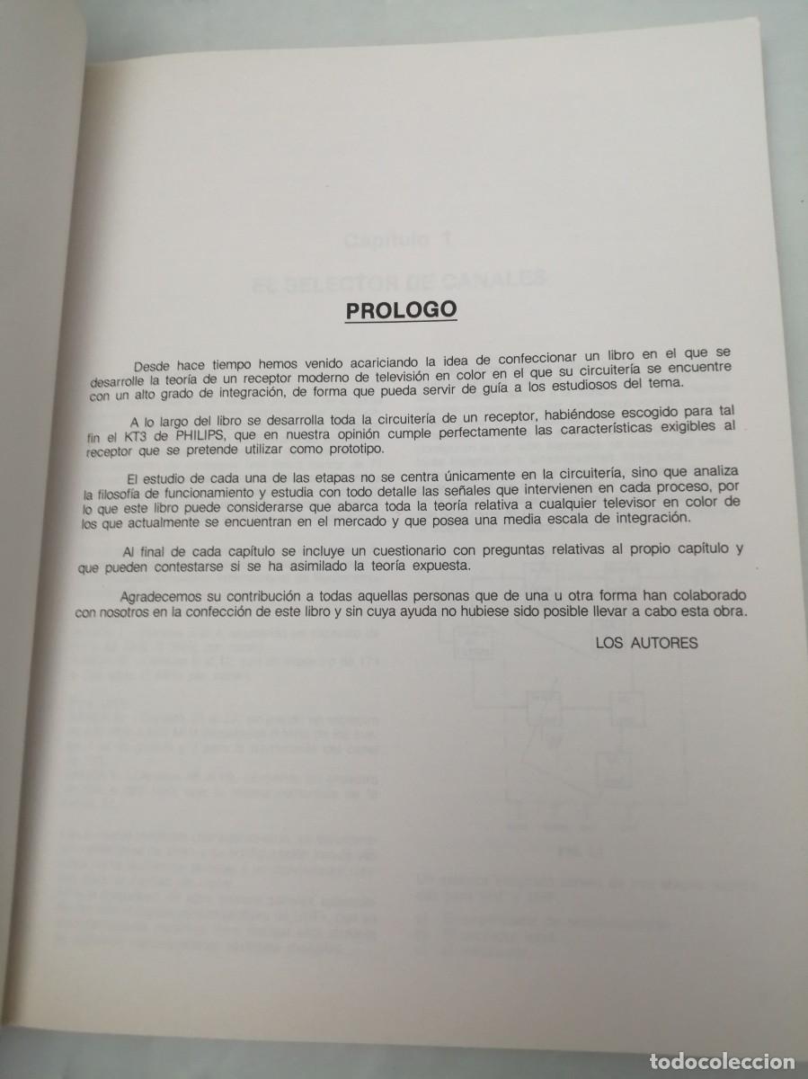 Libros de segunda mano: TELEVISI&Oacute;N EN COLOR: Teor&iacute;a y Pr&aacute;ctica del Receptor (Philips Euroservice) - Foto 4