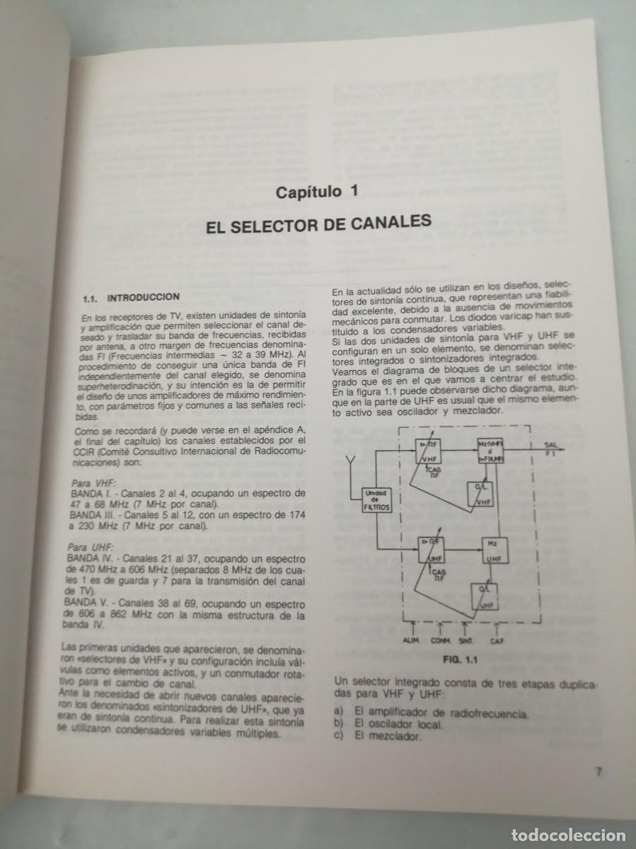 Libros de segunda mano: TELEVISI&Oacute;N EN COLOR: Teor&iacute;a y Pr&aacute;ctica del Receptor (Philips Euroservice) - Foto 5