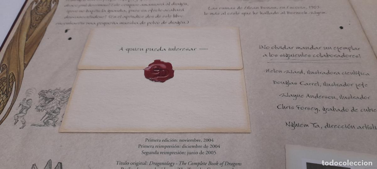 Libros de segunda mano: LIBRO DRAGONES - EL GRAN LIBRO DE LOS DRAGONES . MONTENA . VOLUMEN I - Foto 4