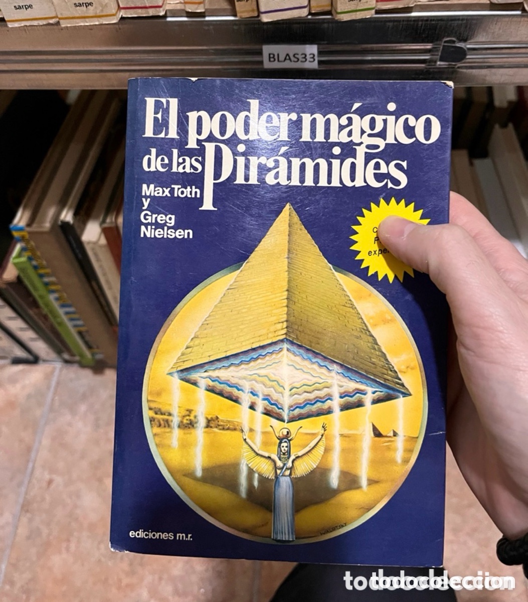 Libros de segunda mano: Blas33 (incluye pir&aacute;mide) MAX TOTH EL PODER MAGICO DE LAS PIRAMIDES - Foto 1