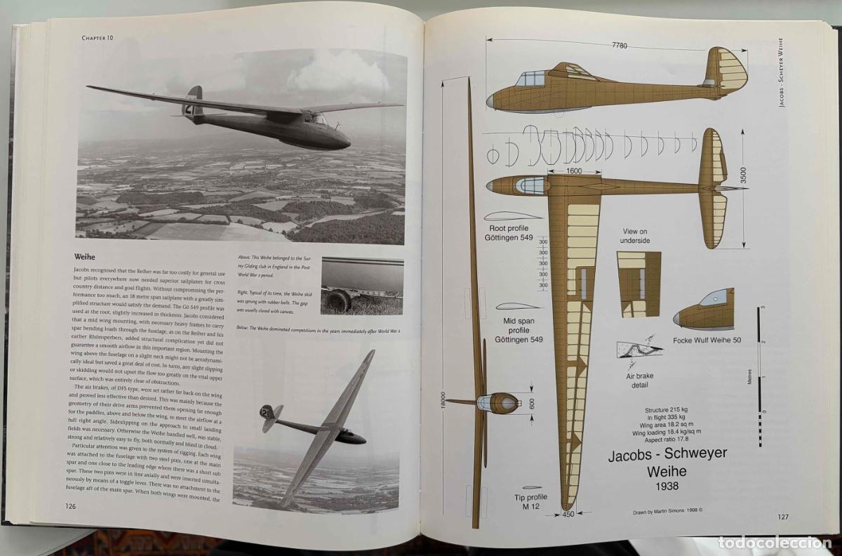 Libros de segunda mano: SAILPLANES, de Martin Simons (Tomos 1 y 2, edici&oacute;n en ingl&eacute;s) - Foto 6