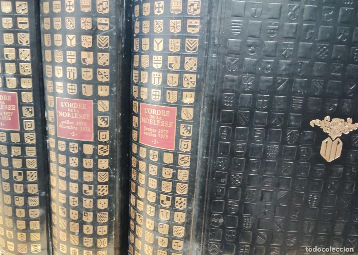 Libros de segunda mano: LORDRE DE LA NOBLESSE. 3 VOLUMENES. - Foto 1