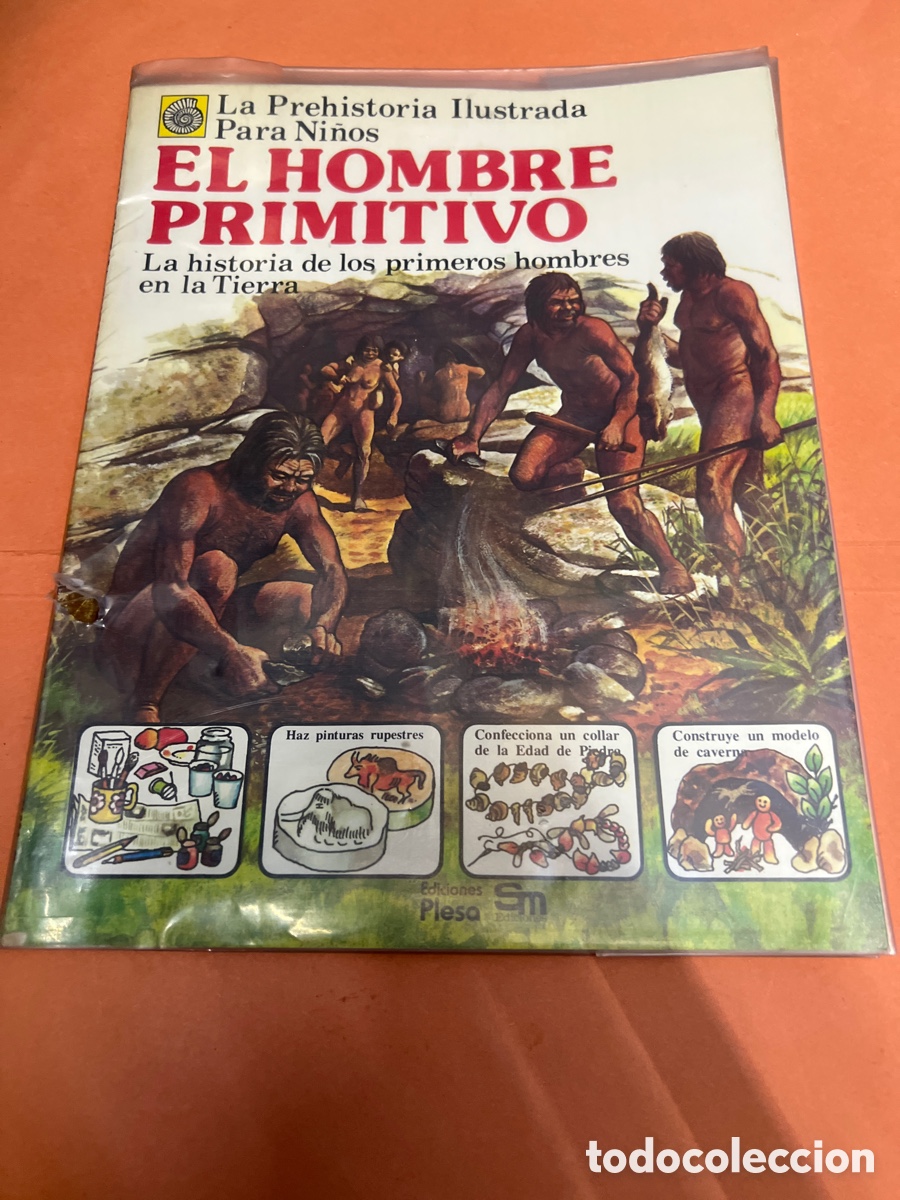 Libros de segunda mano: T1/B2/36. El hombre primitivo. Ediciones plesa - Foto 1