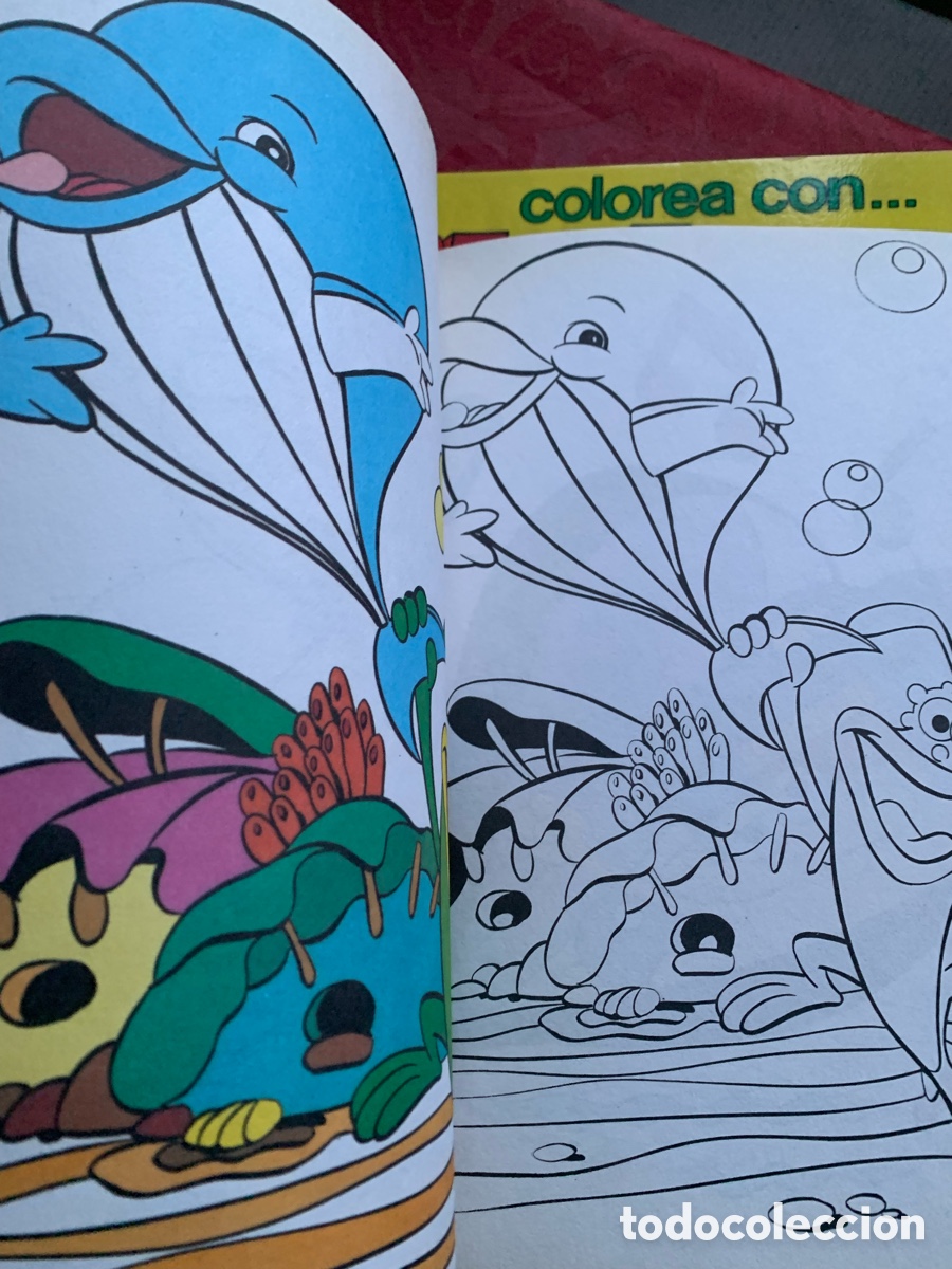 Libros de segunda mano: Colorea con Delfy 5 y 7 - Foto 3