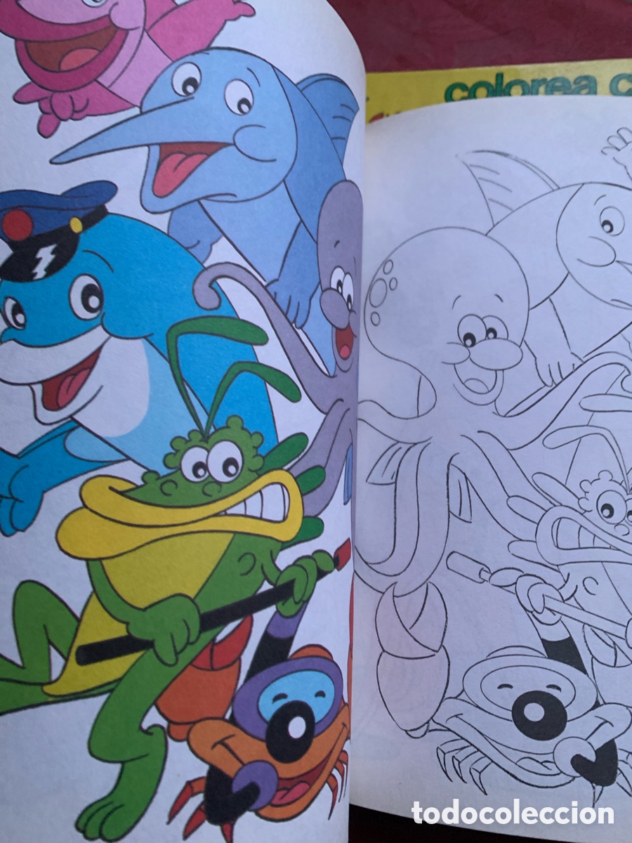 Libros de segunda mano: Colorea con Delfy 5 y 7 - Foto 4