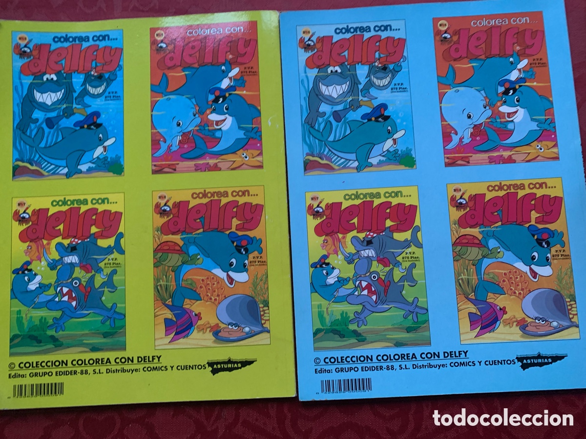 Libros de segunda mano: Colorea con Delfy 5 y 7 - Foto 6