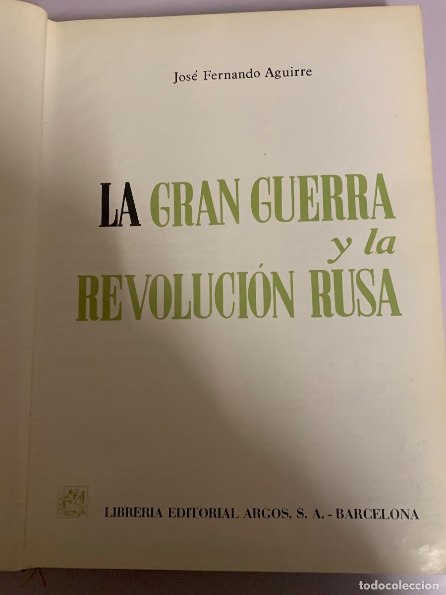 Libros de segunda mano: La gran Guerra y la Revoluci&oacute;n rusa - Foto 2