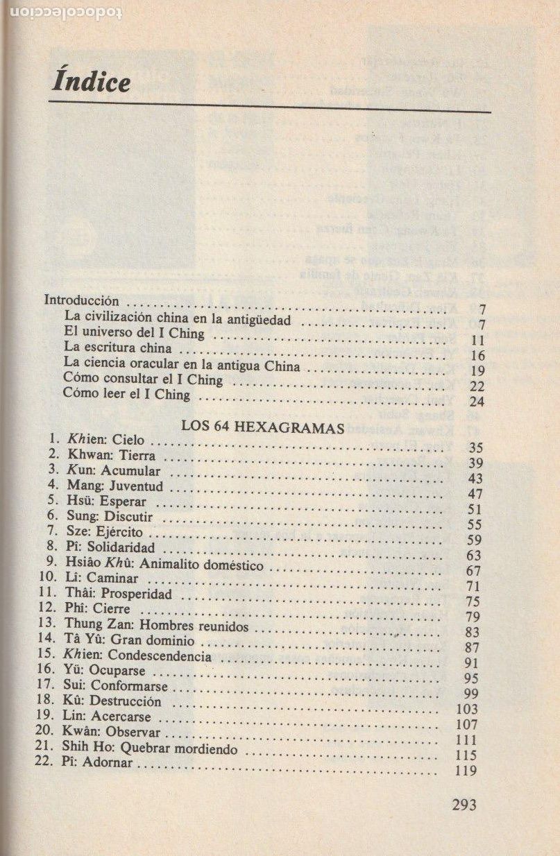 Libros de segunda mano: I Ching : el libro del or&aacute;culo chino / Judica Cordiglia - Foto 4