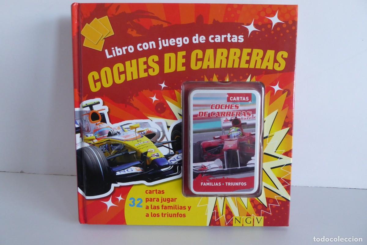 Libros de segunda mano: COCHES DE CARRERAS CON JUEGO DE CARTAS - Foto 1
