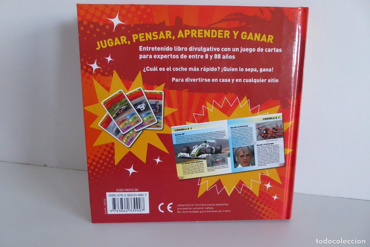 Libros de segunda mano: COCHES DE CARRERAS CON JUEGO DE CARTAS - Foto 2