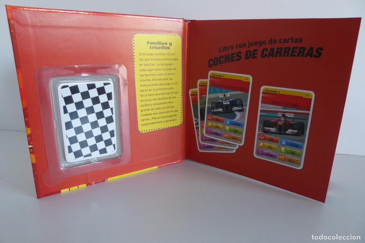 Libros de segunda mano: COCHES DE CARRERAS CON JUEGO DE CARTAS - Foto 6