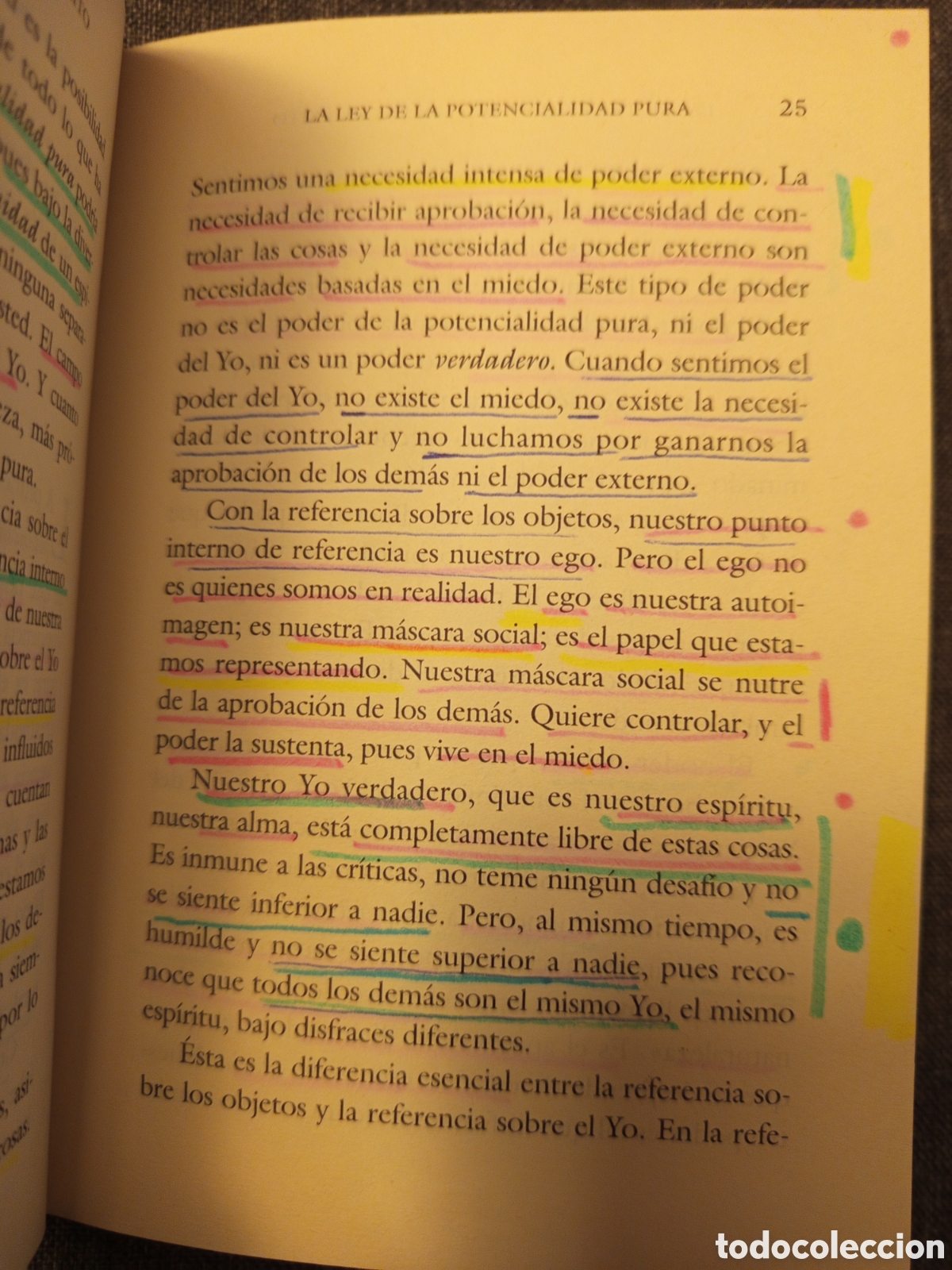 Libros de segunda mano: LAS SIETE LEYES ESPIRITUALES DEL EXITO (DEEPAK CHOPRA) - Foto 9