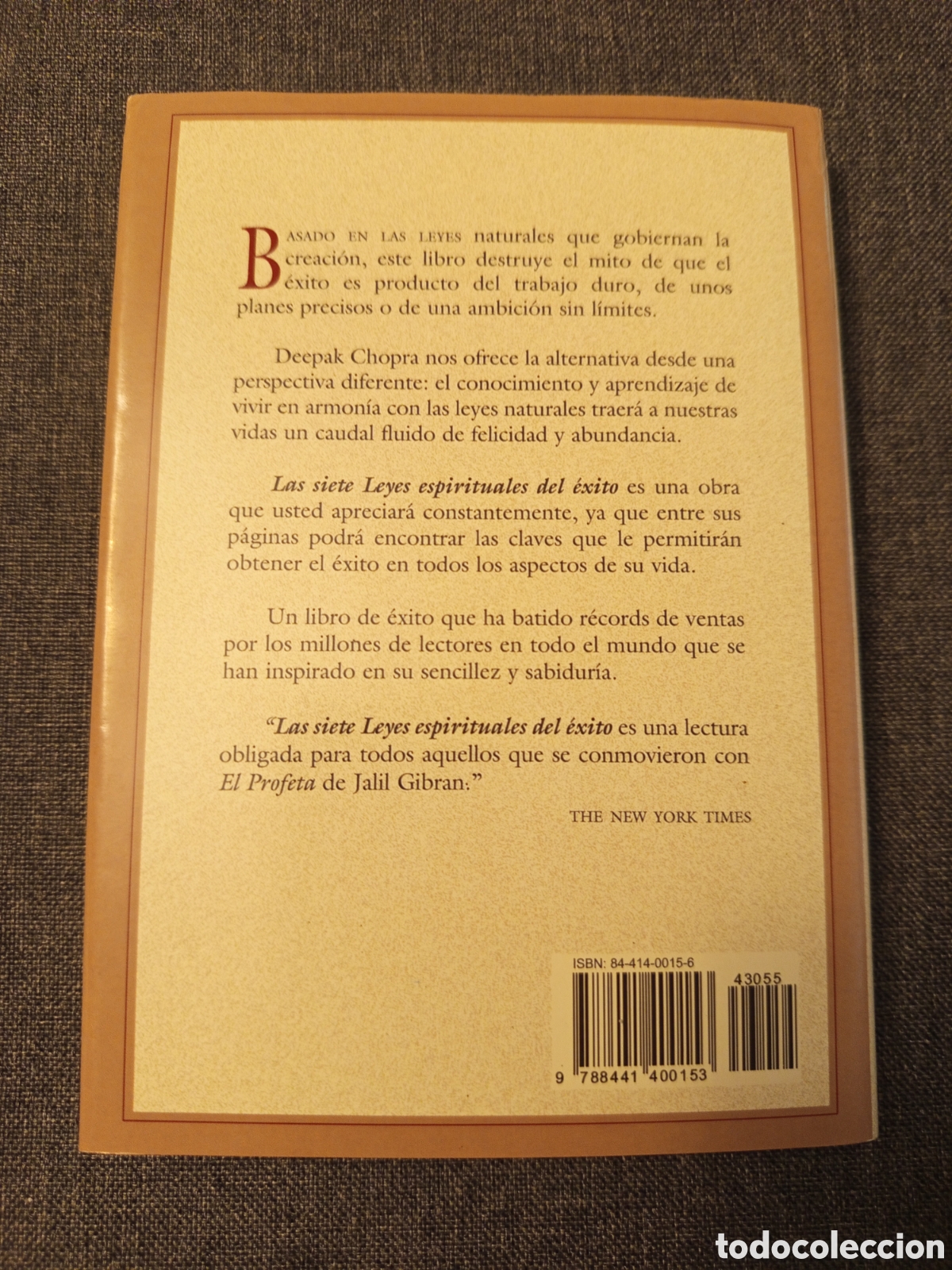 Libros de segunda mano: LAS SIETE LEYES ESPIRITUALES DEL EXITO (DEEPAK CHOPRA) - Foto 10