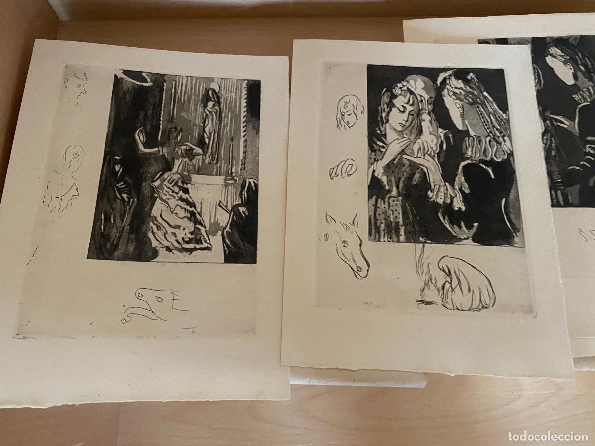 Gebrauchte B&uuml;cher: Cervantes, &ldquo;La Gitanilla&rdquo; , edici&oacute;n ultralimitada 3/56, con aguafuertes de Pedro Pruna