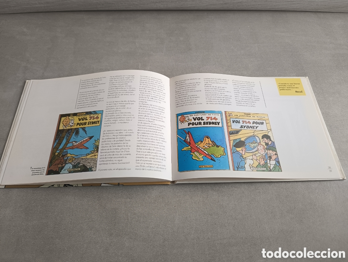 Libros de segunda mano: C&Oacute;MO NACE UN C&Oacute;MIC: ESPIANDO A HERG&Eacute; - GODDIN, PHILIPPE. JUVENTUD. - Foto 8