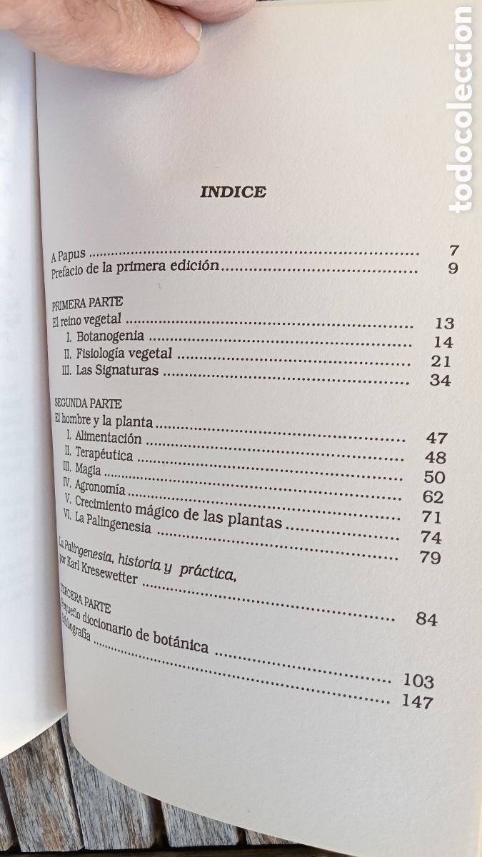Libros de segunda mano: Las plantas magicas ,Paul sediy - Foto 2