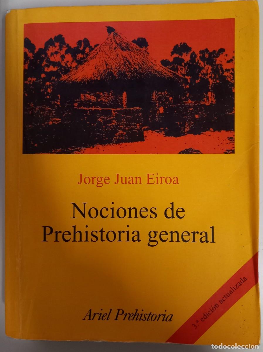 Libros de segunda mano: Nociones de Prehistoria general, de Jorge Juan Eiroa - Foto 1