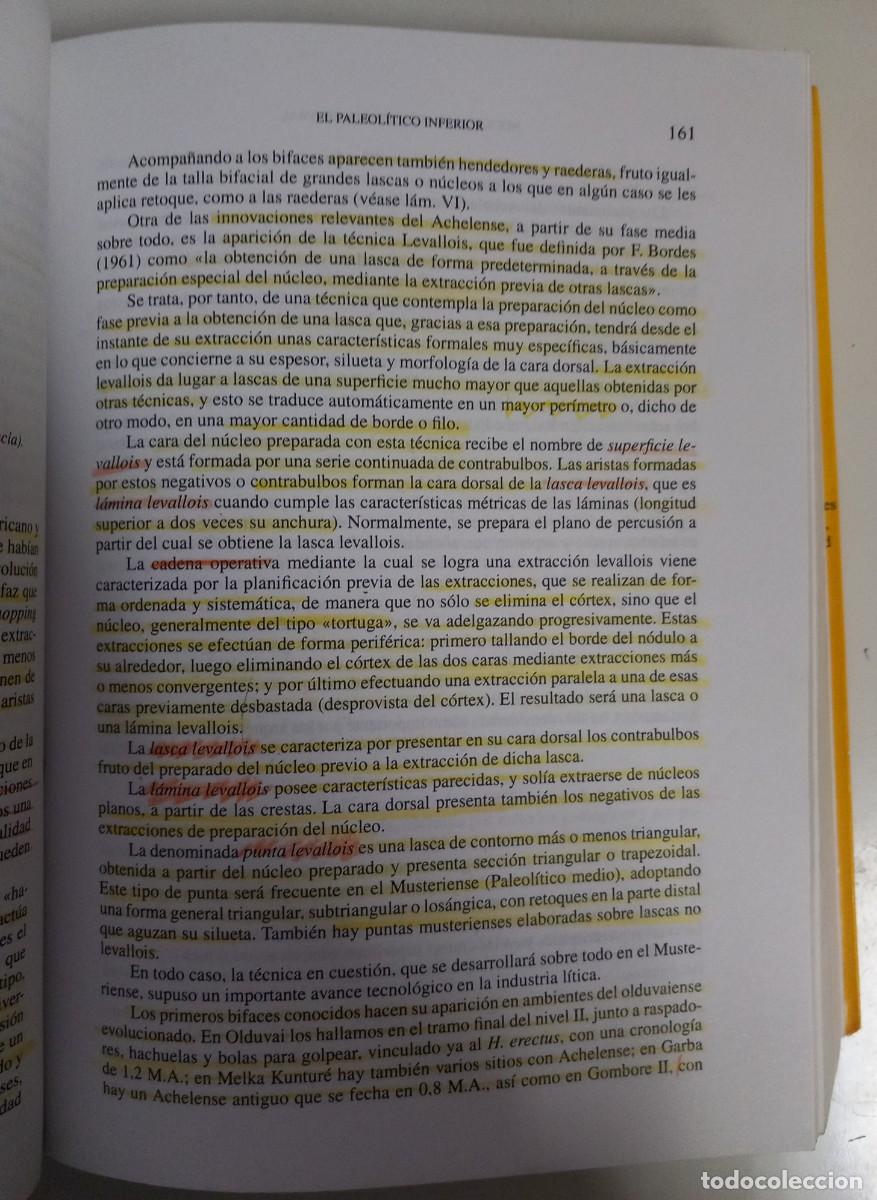 Libros de segunda mano: Nociones de Prehistoria general, de Jorge Juan Eiroa - Foto 3