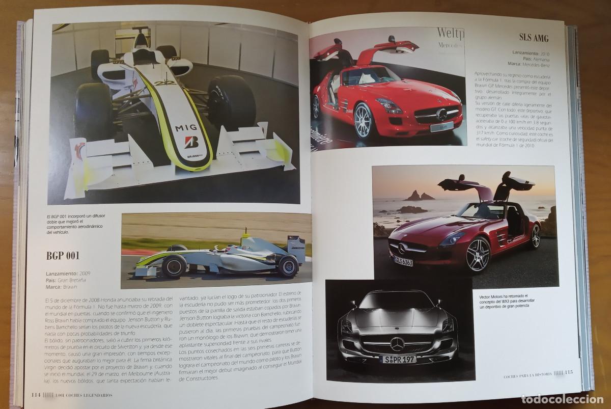 Libros de segunda mano: 1001 coches legendarios - Servilibro - Foto 2