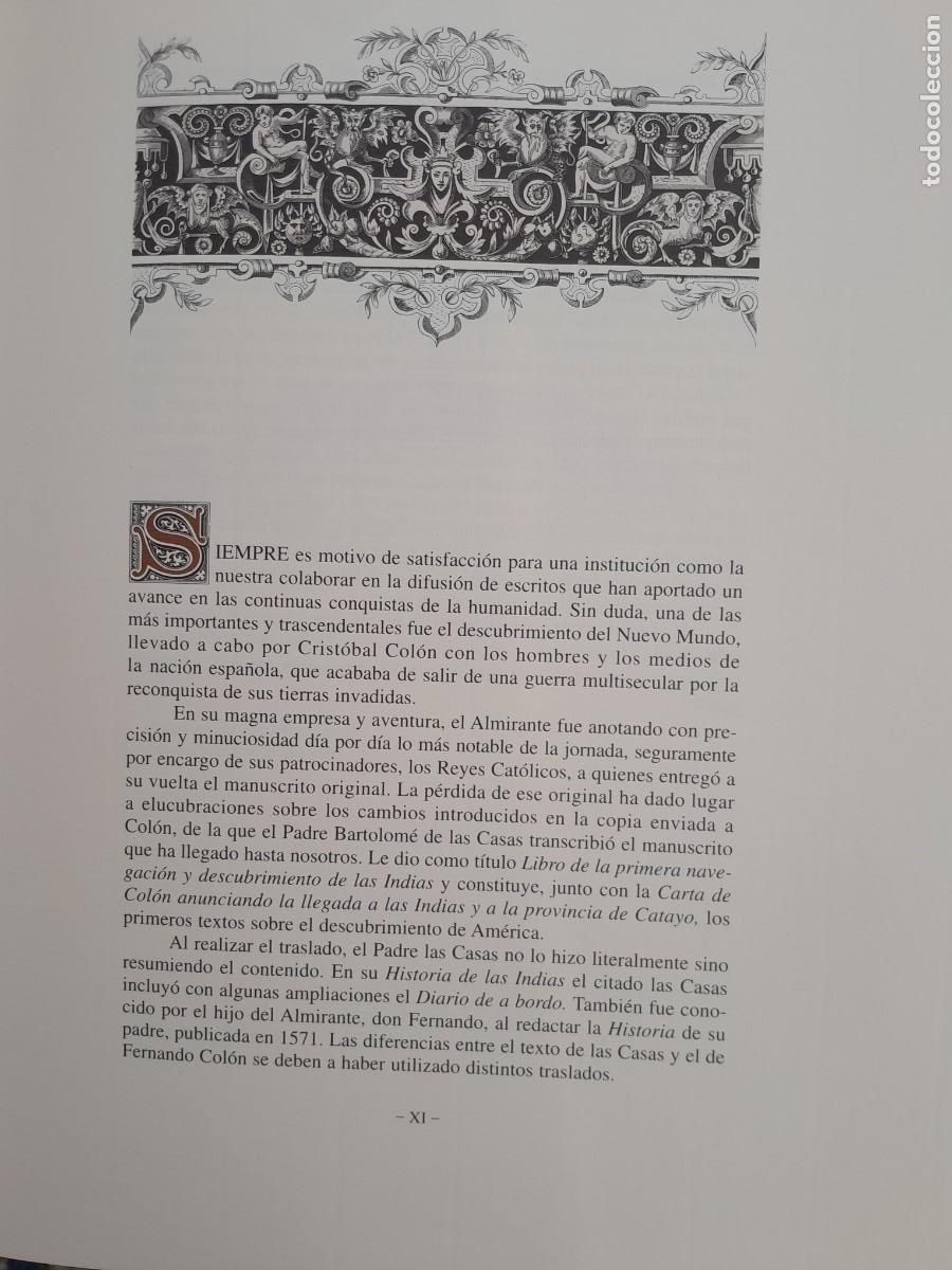 Libros de segunda mano: DIARIO DE COLON . ALTAE 2005. EJEMPLAR 1276 DE 2000. - Foto 7