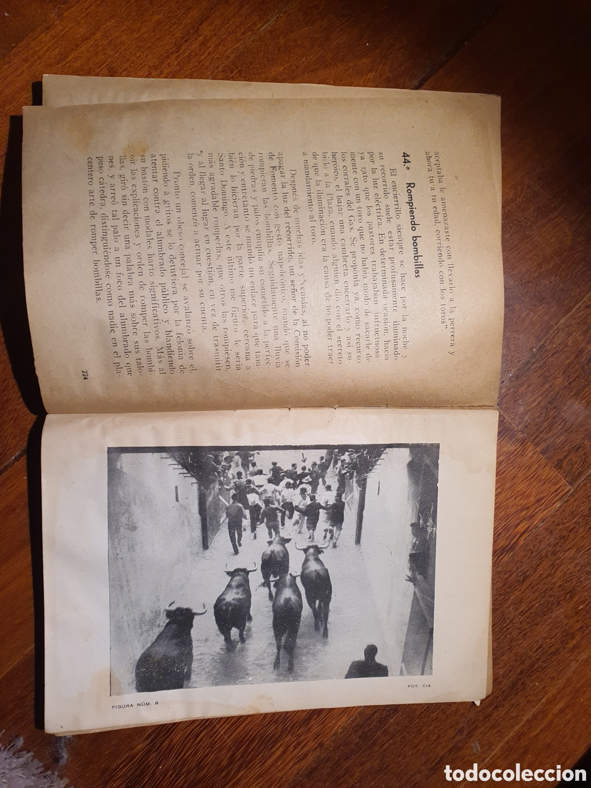 Libros de segunda mano: EL ENCIERRO DE LOS TOROS Luis del Campo - Foto 4