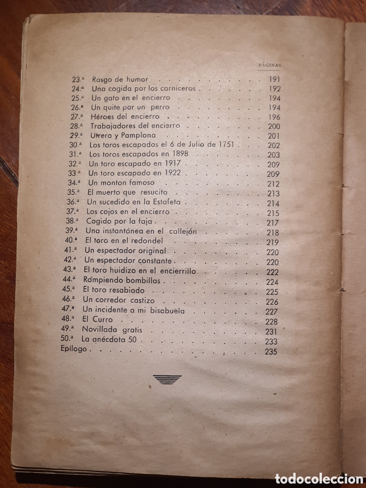 Libros de segunda mano: EL ENCIERRO DE LOS TOROS Luis del Campo - Foto 6