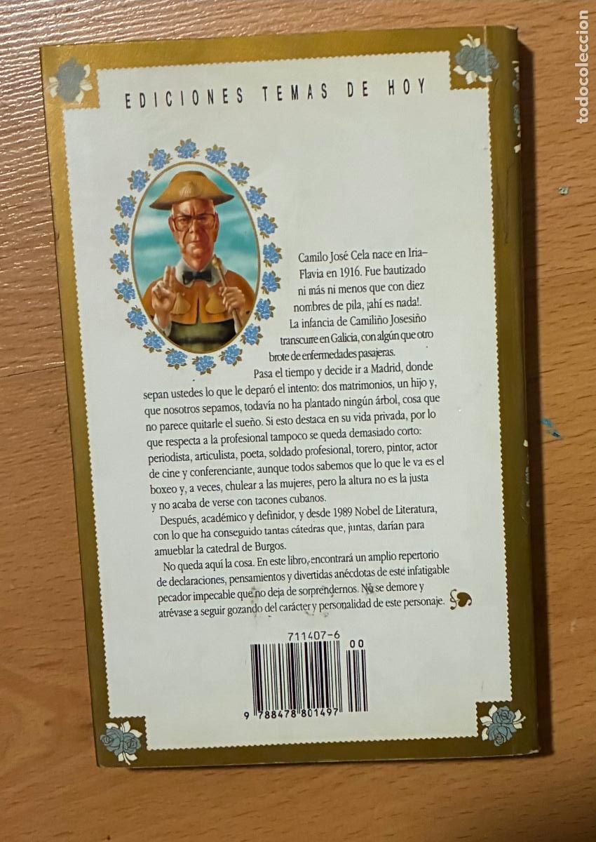 Libros de segunda mano: CAMILO JOSE CELA, Ignacio Ruiz Quintano - Foto 2