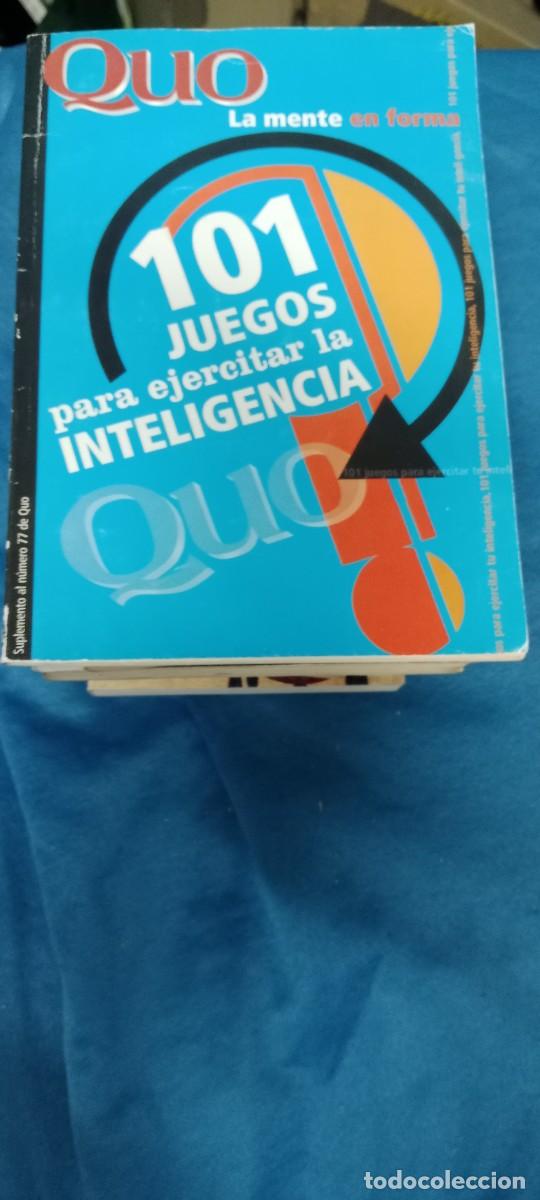Libros de segunda mano: 101 JUEGOS PARA EJERCITAR LA INTELIGENCIA QUO LA MENTE EN FORMA LIBRO GG-IM - Foto 1