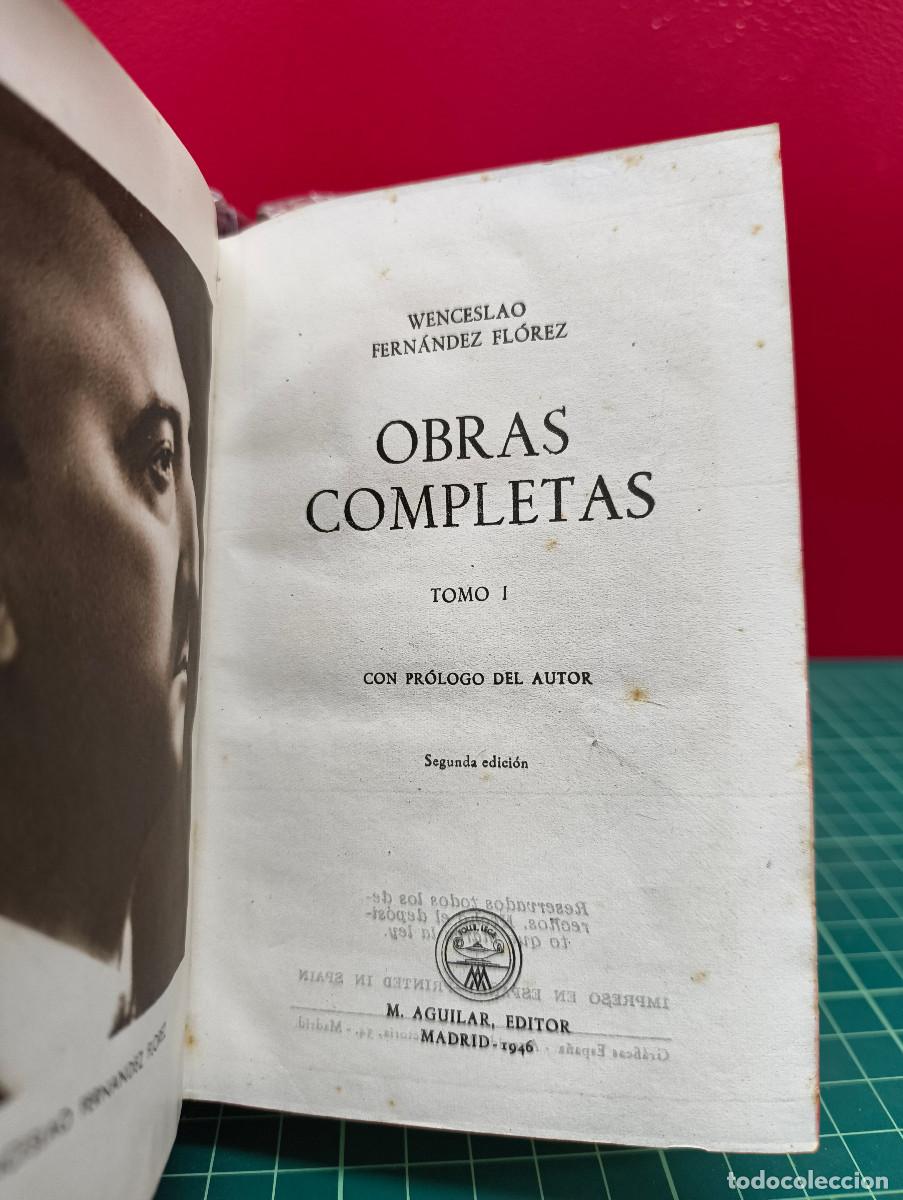 Libros de segunda mano: Obras completas &ndash; Wenceslao Fern&aacute;ndez Fl&oacute;rez - Foto 4