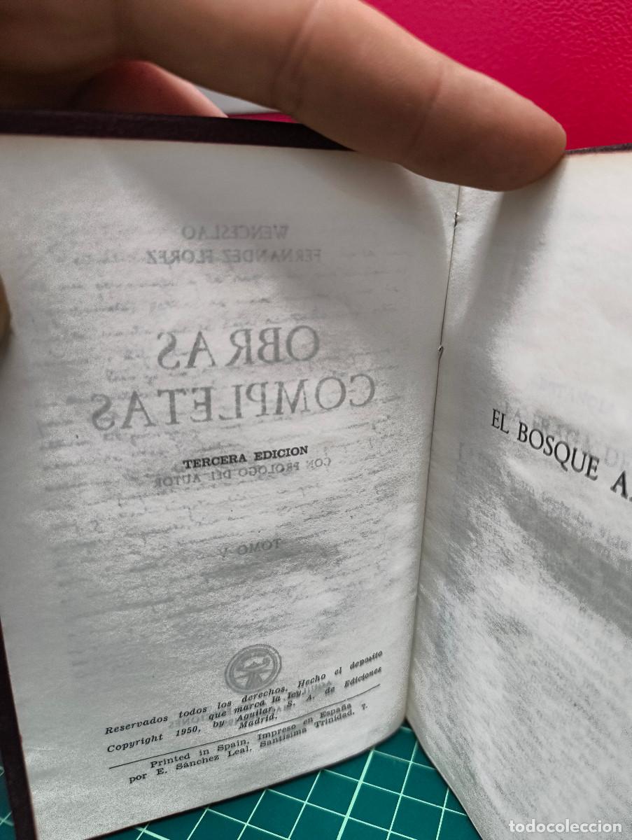 Libros de segunda mano: Obras completas &ndash; Wenceslao Fern&aacute;ndez Fl&oacute;rez - Foto 7
