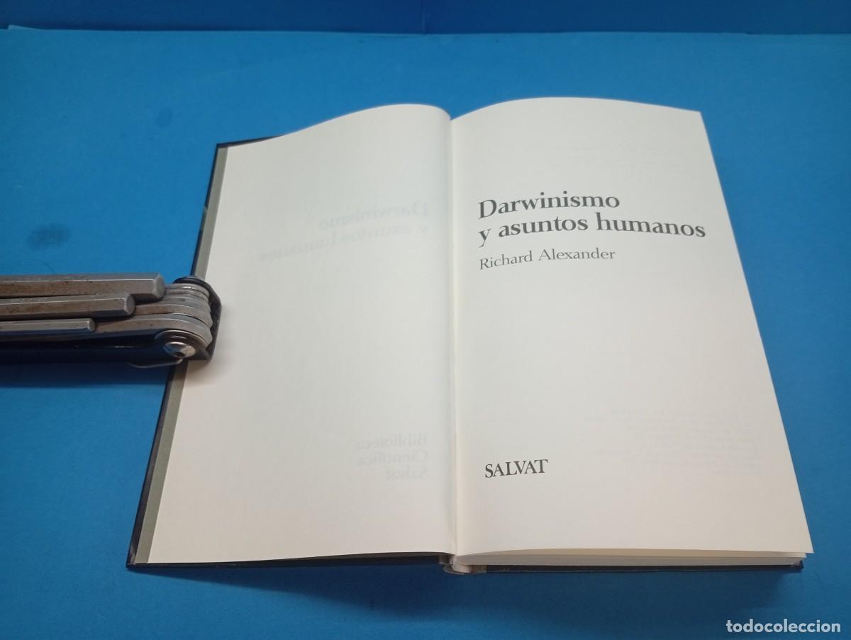 Libros de segunda mano: DARWINISMO Y ASUNTOS HUMANOS.- RICHARD ALEXANDER - Foto 2