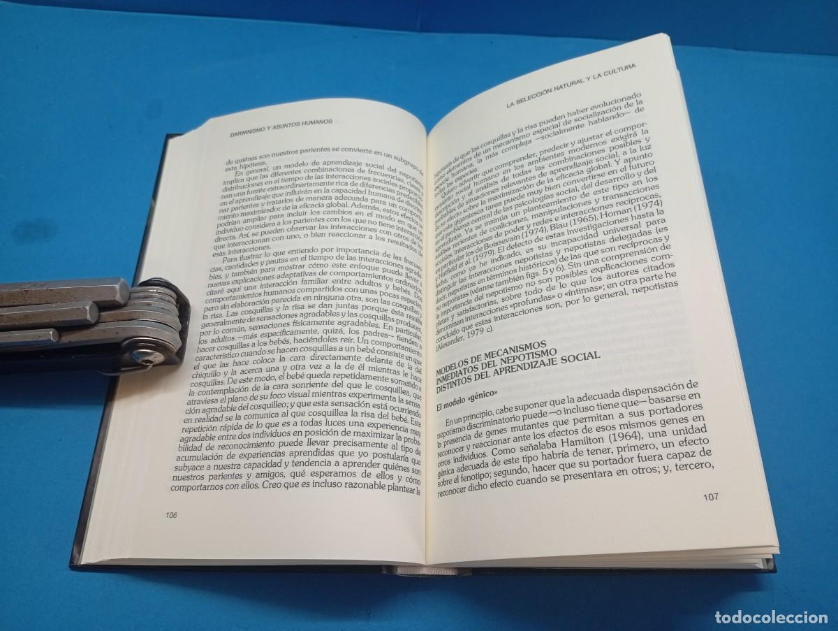 Libros de segunda mano: DARWINISMO Y ASUNTOS HUMANOS.- RICHARD ALEXANDER - Foto 7