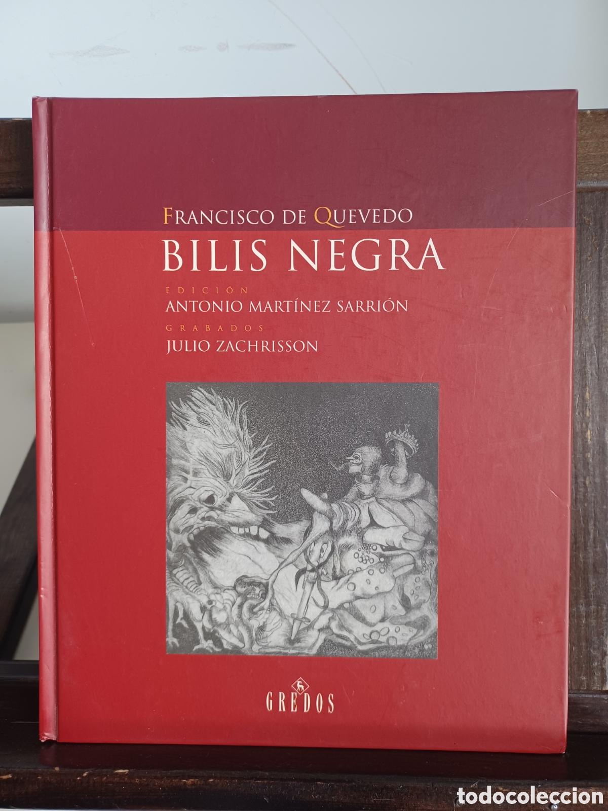 Libros de segunda mano: Bilis negra/ Francisco de Quevedo/ Gredos, 2002 - Foto 1