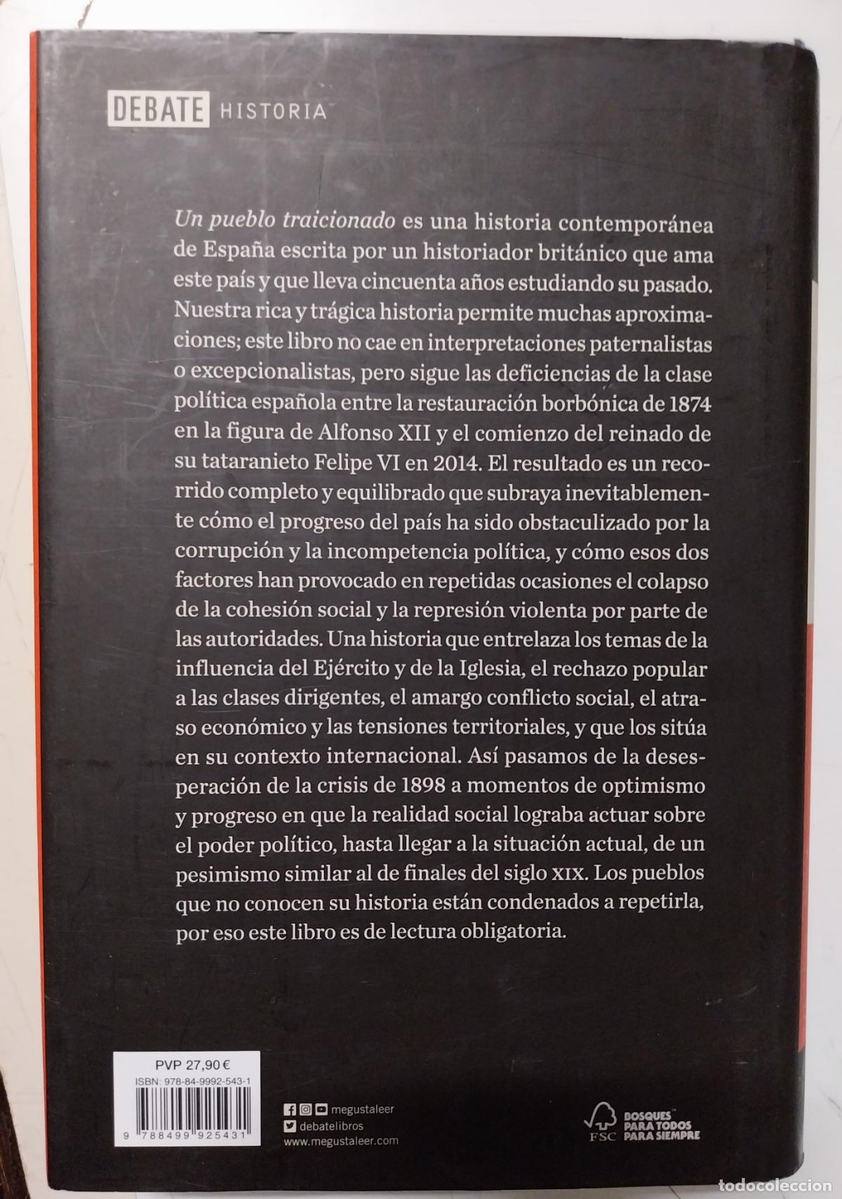 Libros de segunda mano: paul preston. un pueblo traicionado - Foto 2