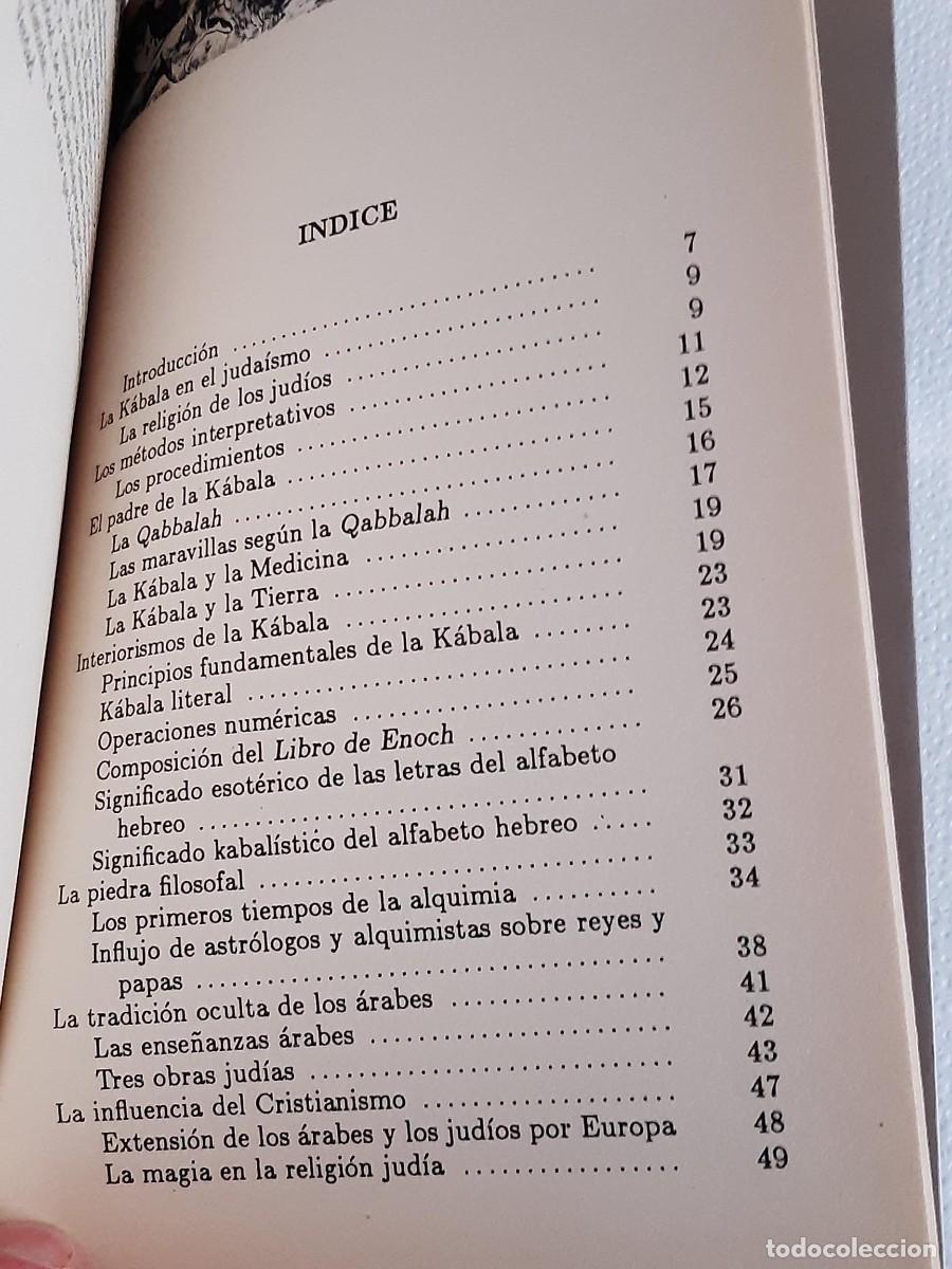 Libros de segunda mano: Pierre Fontaine Los misterios de la Kabala - Foto 2